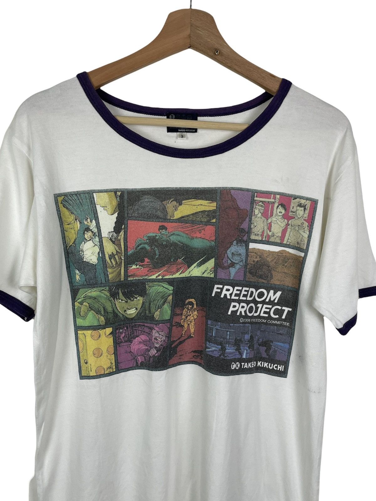 Anime × Takeo Kikuchi TAKEO KIKUCHI x AKIRA “FREEDOM PROJECT 2006” RINGER TEE Size US M / EU 48-50 / 2 - 6 Thumbnail