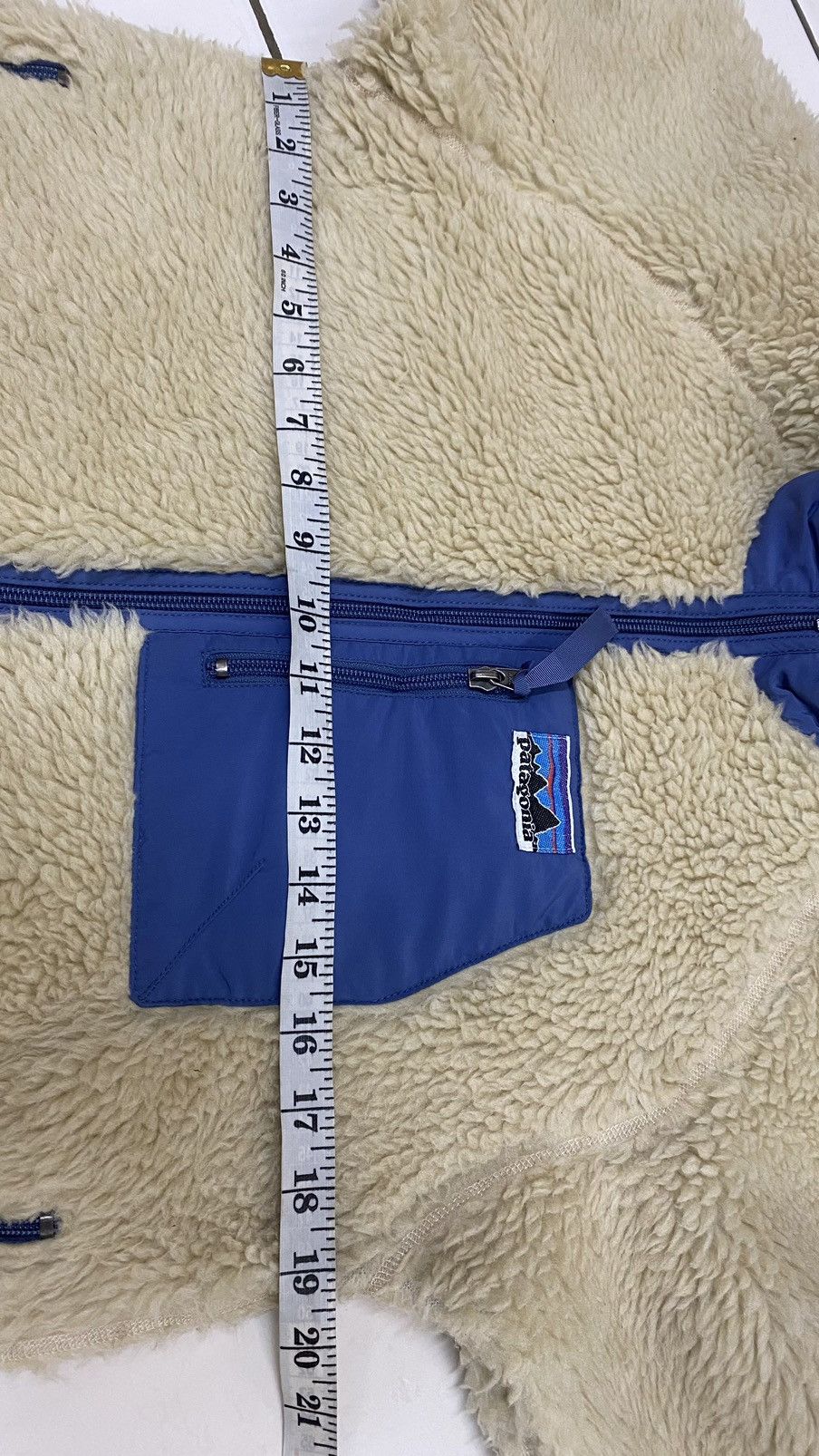 Patagonia × Vintage Vintage Patagonia Retro Deep Pile Fleece Jacket Size US S / EU 44-46 / 1 - 15 Thumbnail