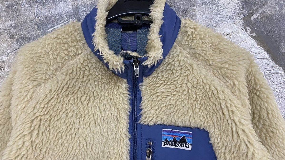 Patagonia × Vintage Vintage Patagonia Retro Deep Pile Fleece Jacket Size US S / EU 44-46 / 1 - 8 Thumbnail