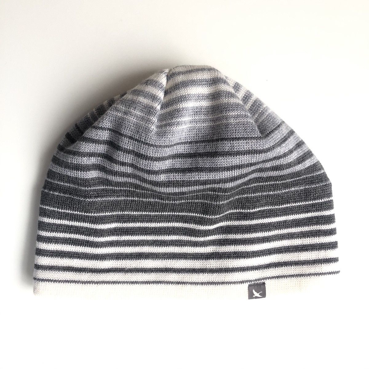 Eddie Bauer WOOL Striped BEANIE White Size ONE SIZE - 1 Thumbnail