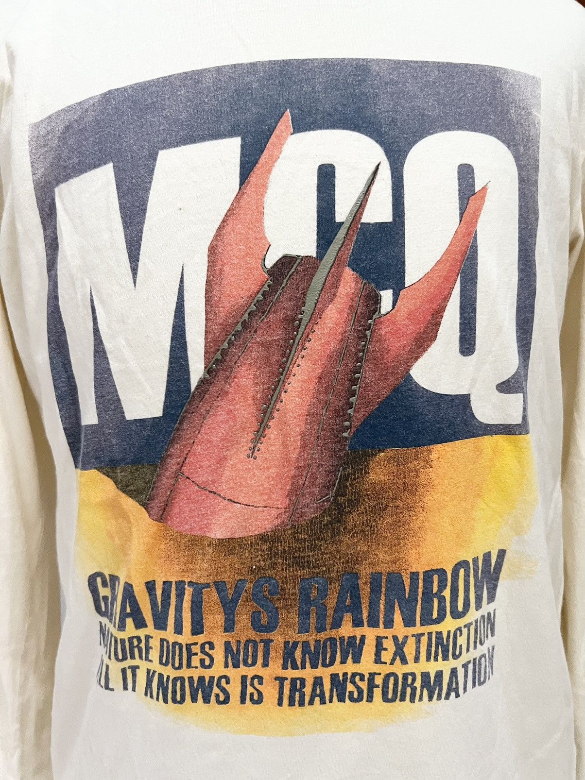 Alexander McQueen × MCQ McQueen Archive Gravitys Rainbow Long Sleeve Shirt Size US M / EU 48-50 / 2 - 3 Thumbnail