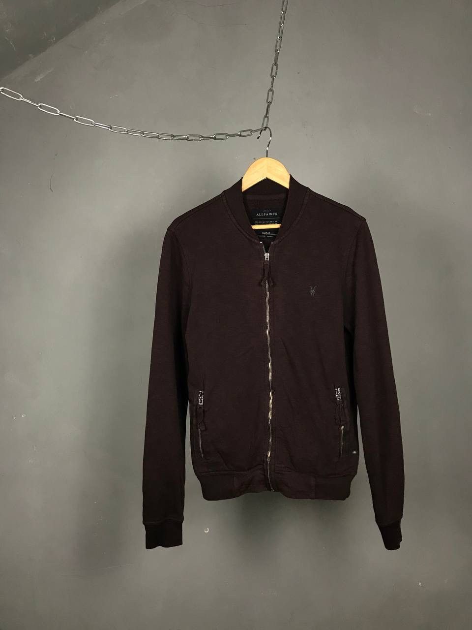 Allsaints Allsaints luxury streetwear zip sweatshirt Size US S / EU 44-46 / 1 - 1 Thumbnail