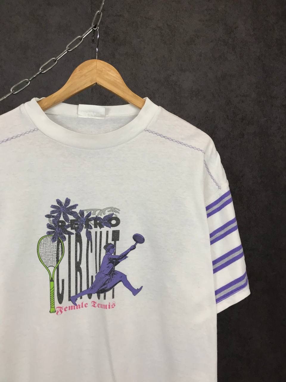 Adidas × Vintage Adidas Female Tennis vintage streetwear tee Size US XL / EU 56 / 4 - 2 Thumbnail