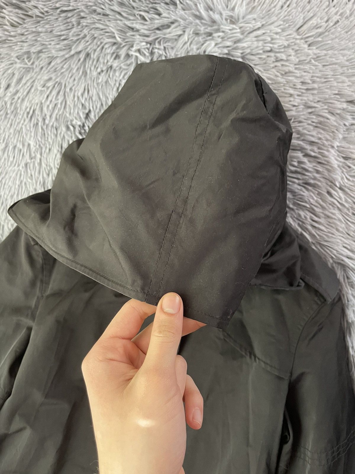 Burberry × Designer × Vintage Burberry vintage 00s trench coat with hood Size S / US 4 / IT 40 - 6 Thumbnail