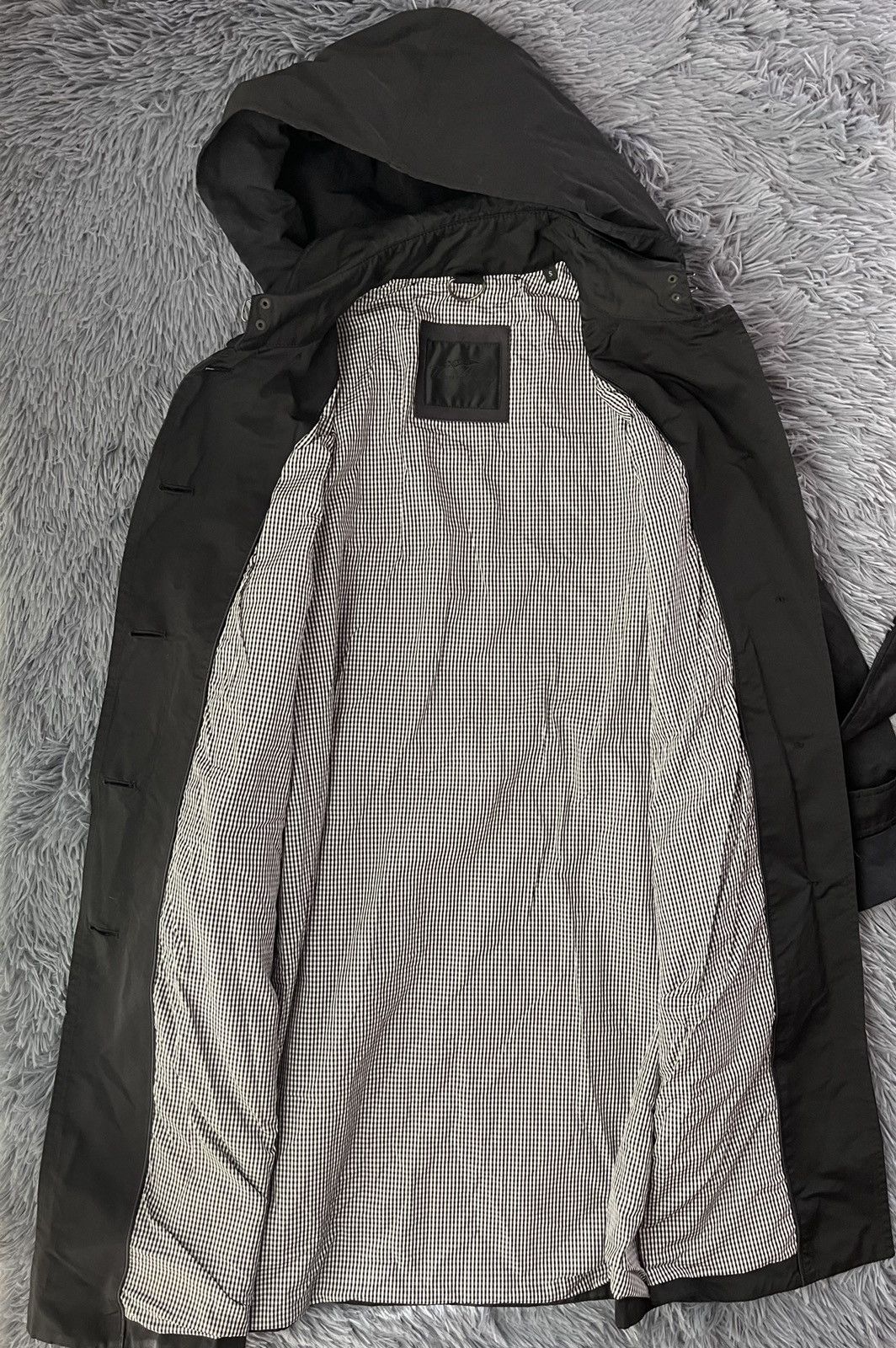 Burberry × Designer × Vintage Burberry vintage 00s trench coat with hood Size S / US 4 / IT 40 - 3 Thumbnail