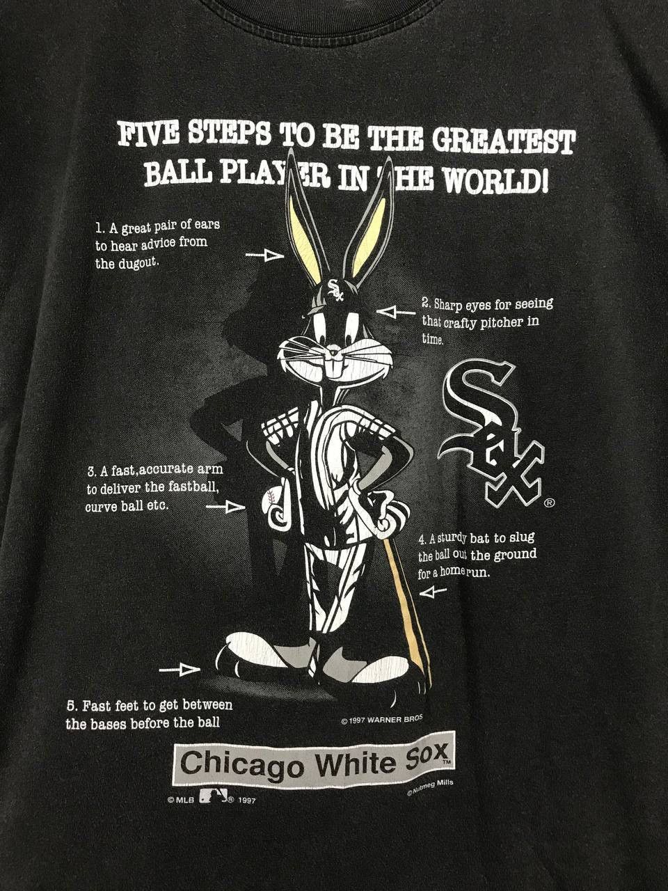 MLB Chicago White Sox 1997 Nutmeg Mills MLB Looney Tunes tee Size US S / EU 44-46 / 1 - 3 Thumbnail
