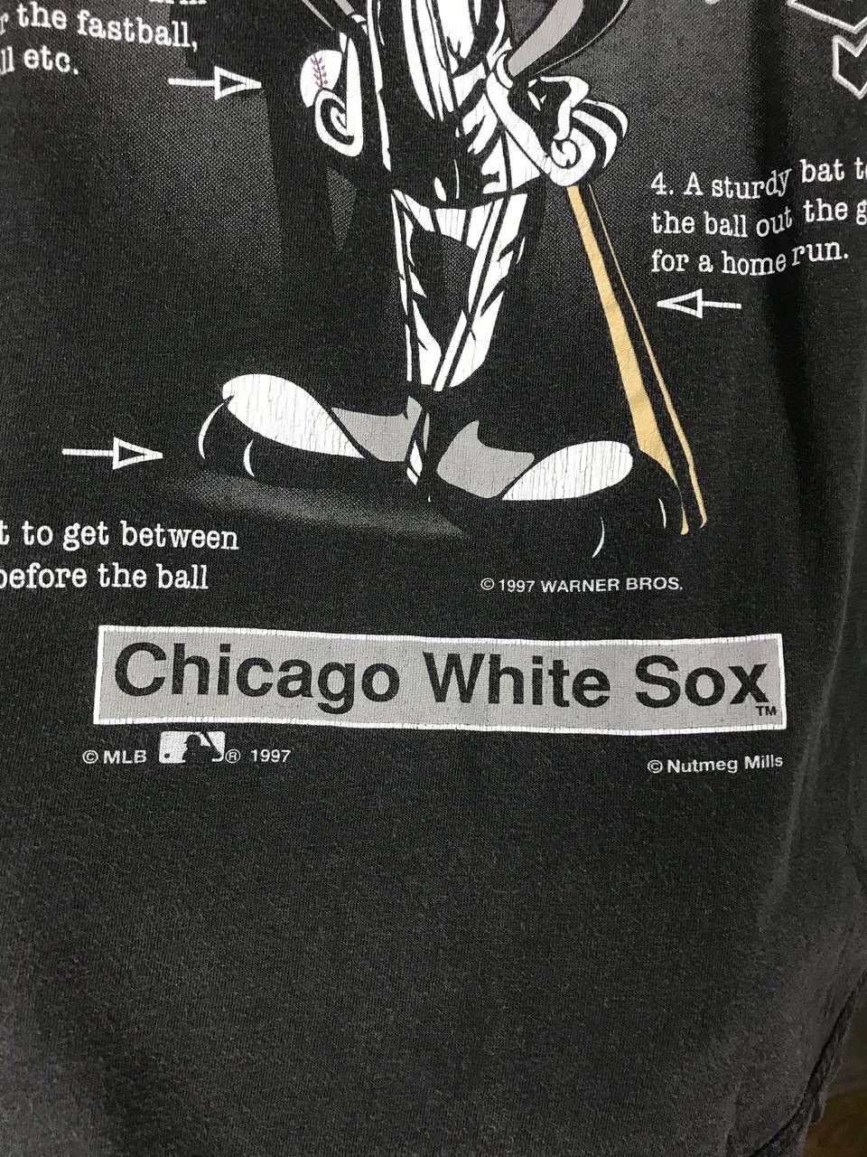 MLB Chicago White Sox 1997 Nutmeg Mills MLB Looney Tunes tee Size US S / EU 44-46 / 1 - 4 Thumbnail