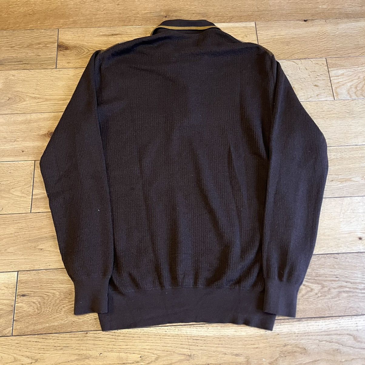 Beams Plus Striped Longsleeve Polo Size US L / EU 52-54 / 3 - 4 Thumbnail