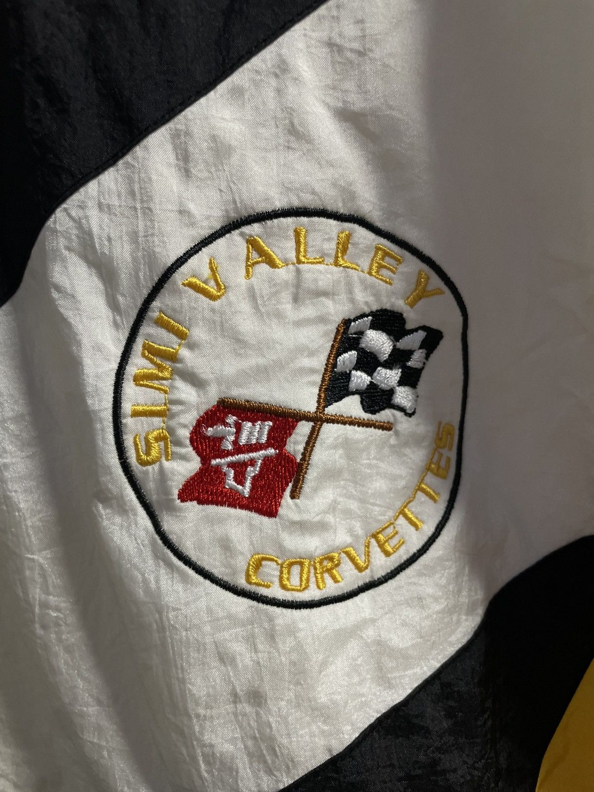 Chevrolet × Vintage Vintage Corvette Yellow/White Jacket Size US XXL / EU 58 / 5 - 3 Thumbnail