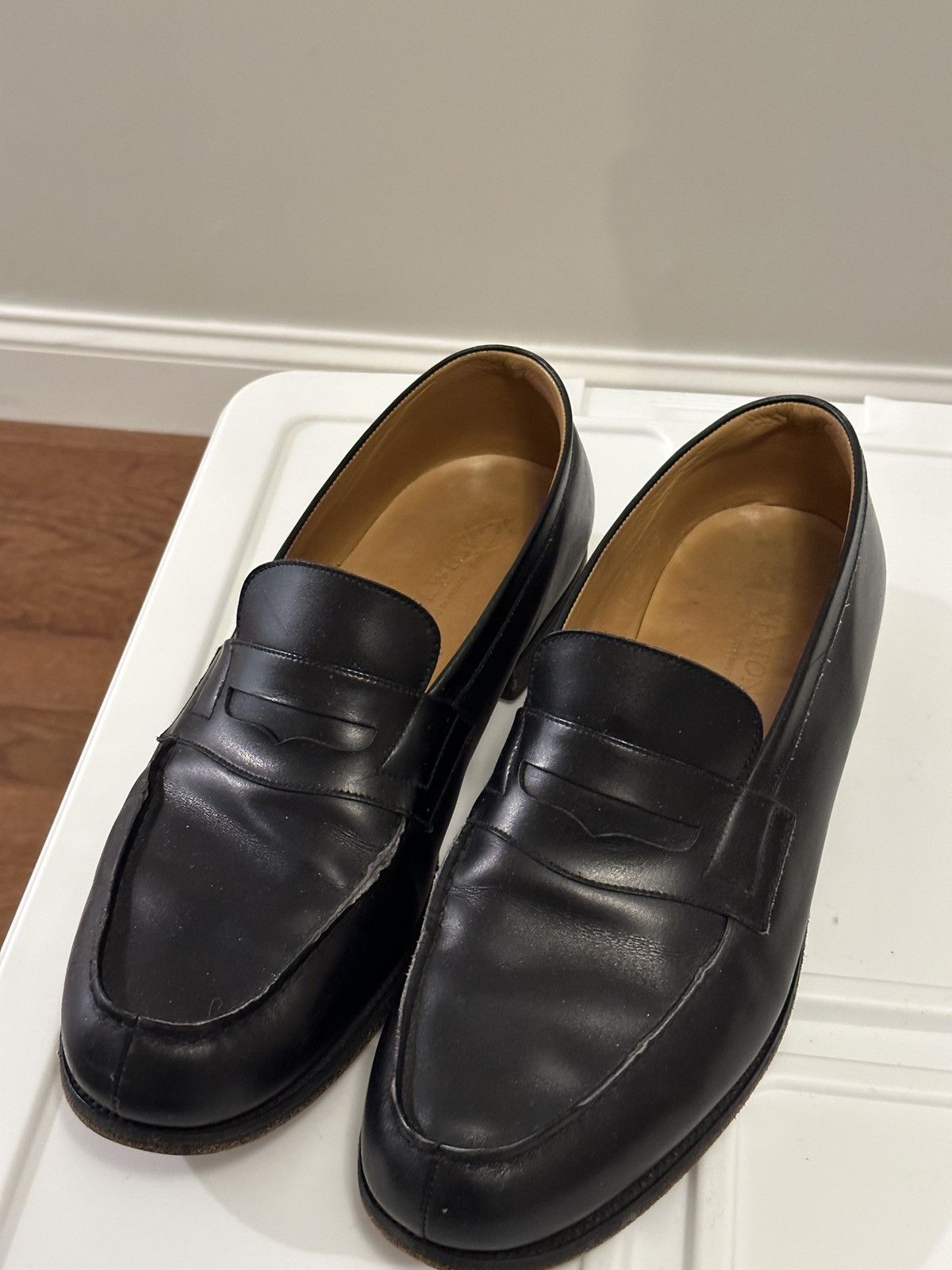 J.M. Weston Penny Loafer - size 44 US 11 Size US 11 / EU 44 - 3 Thumbnail