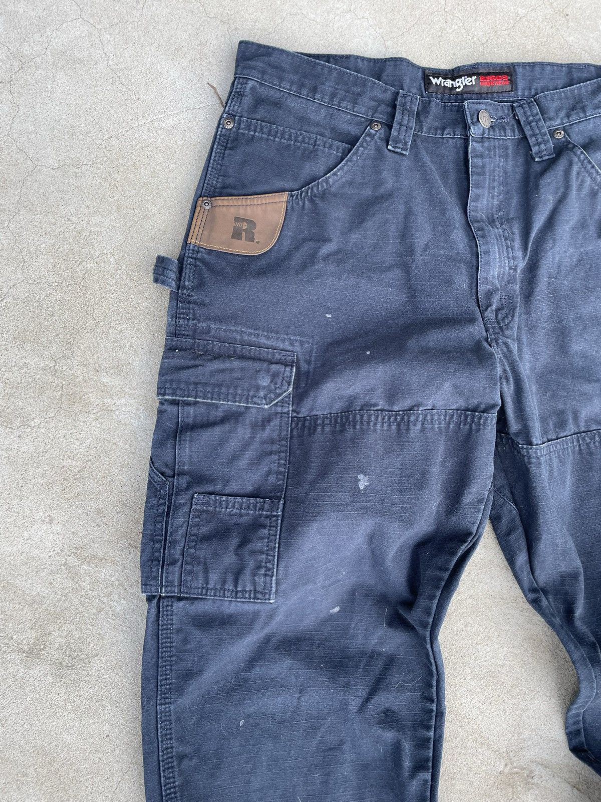 Vintage Vintage Wrangler Riggs cargo pants ripstop Size US 34 / EU 50 - 5 Thumbnail
