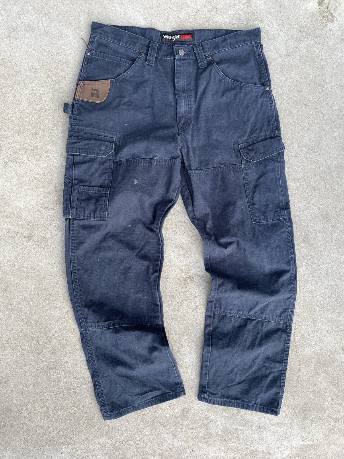 Vintage Vintage Wrangler Riggs cargo pants ripstop Size US 34 / EU 50 - 9 Thumbnail