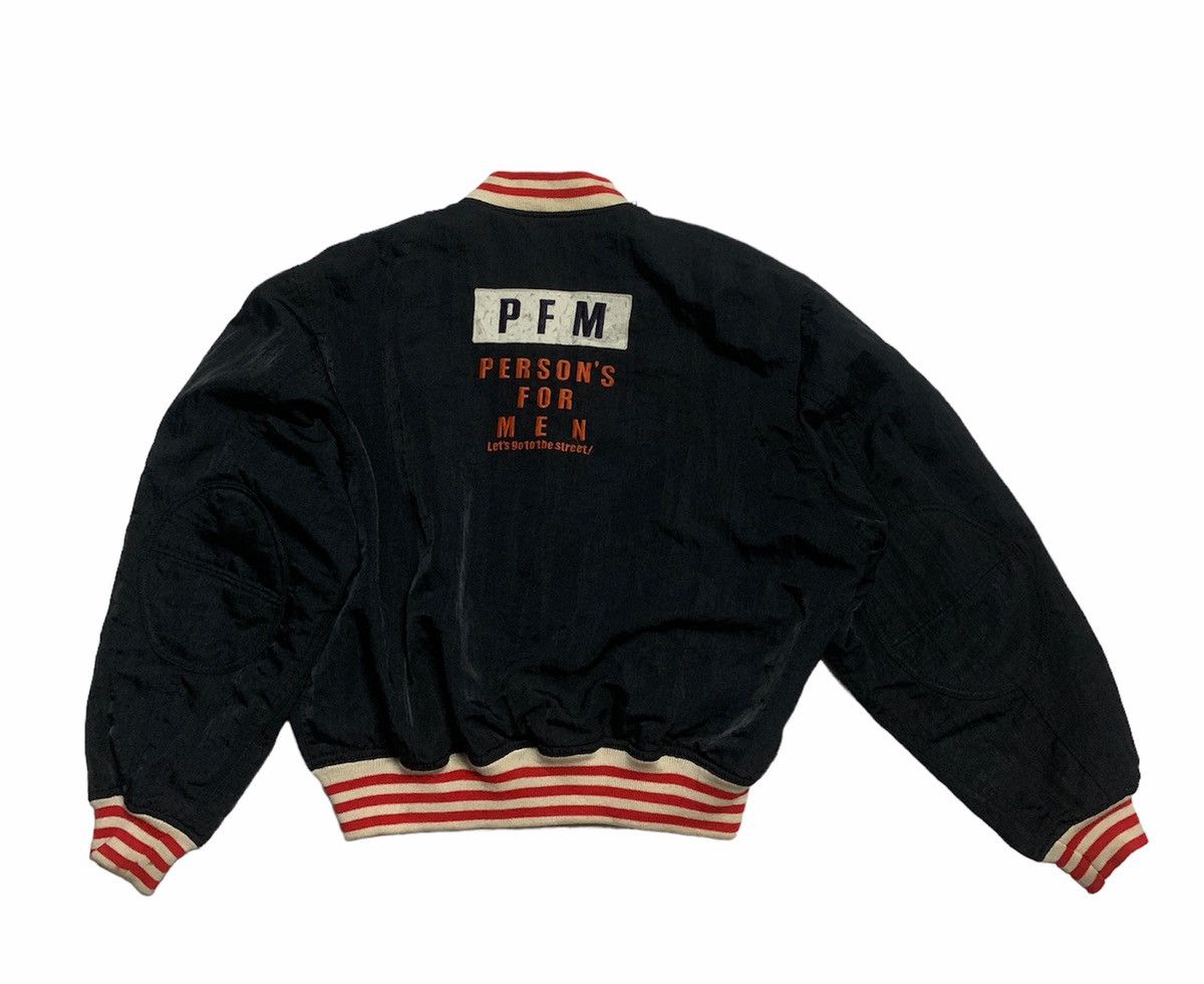 Issey Miyake × PERSON'S × Vintage Reversible 80s Person’s For Men Japan varsity jacket Size US L / EU 52-54 / 3 - 1 Thumbnail