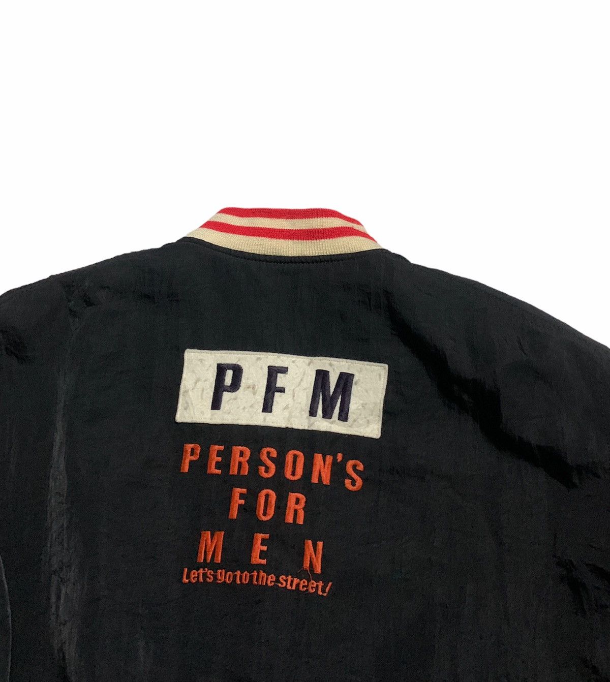 Issey Miyake × PERSON'S × Vintage Reversible 80s Person’s For Men Japan varsity jacket Size US L / EU 52-54 / 3 - 6 Thumbnail