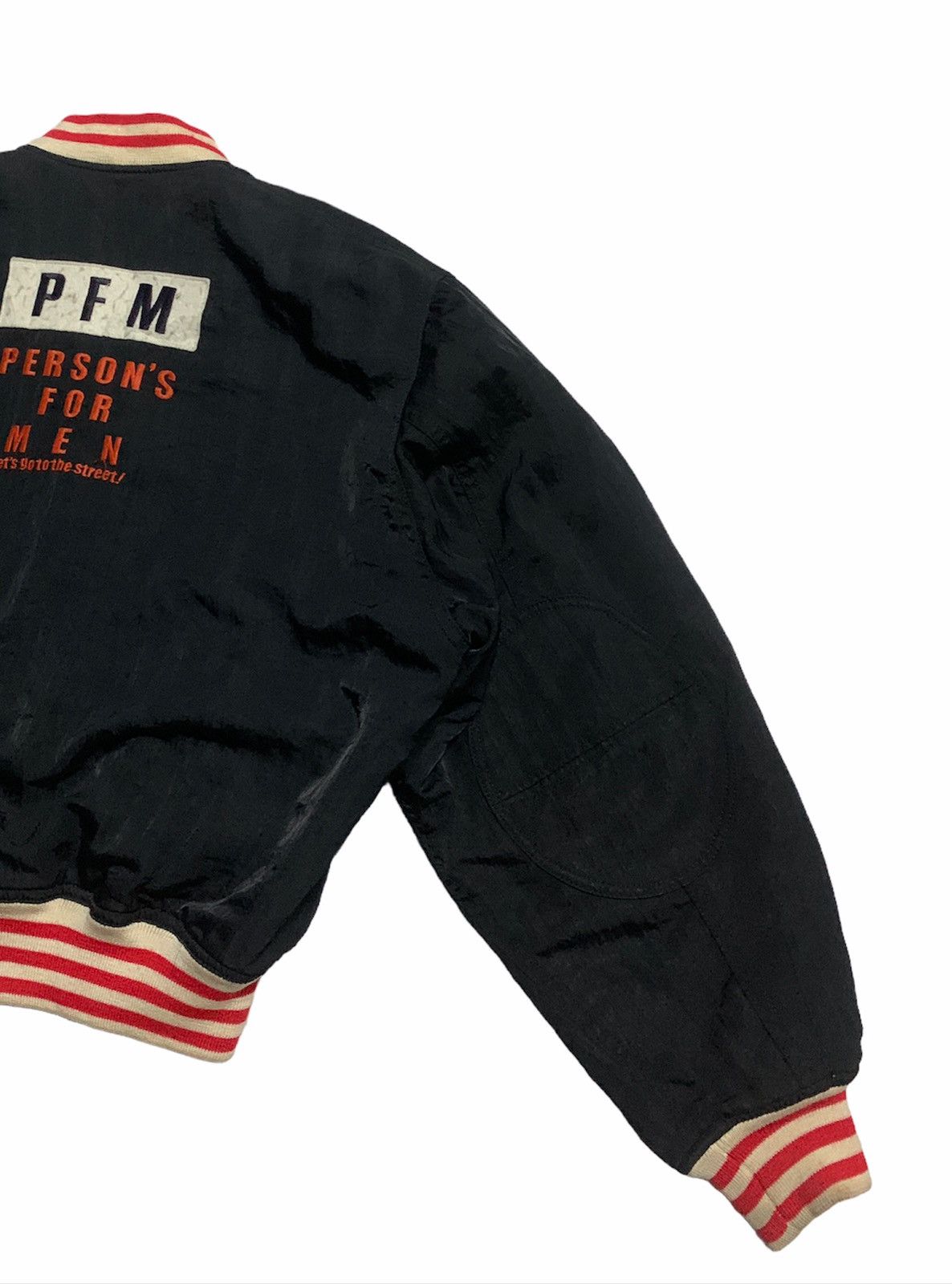 Issey Miyake × PERSON'S × Vintage Reversible 80s Person’s For Men Japan varsity jacket Size US L / EU 52-54 / 3 - 5 Thumbnail