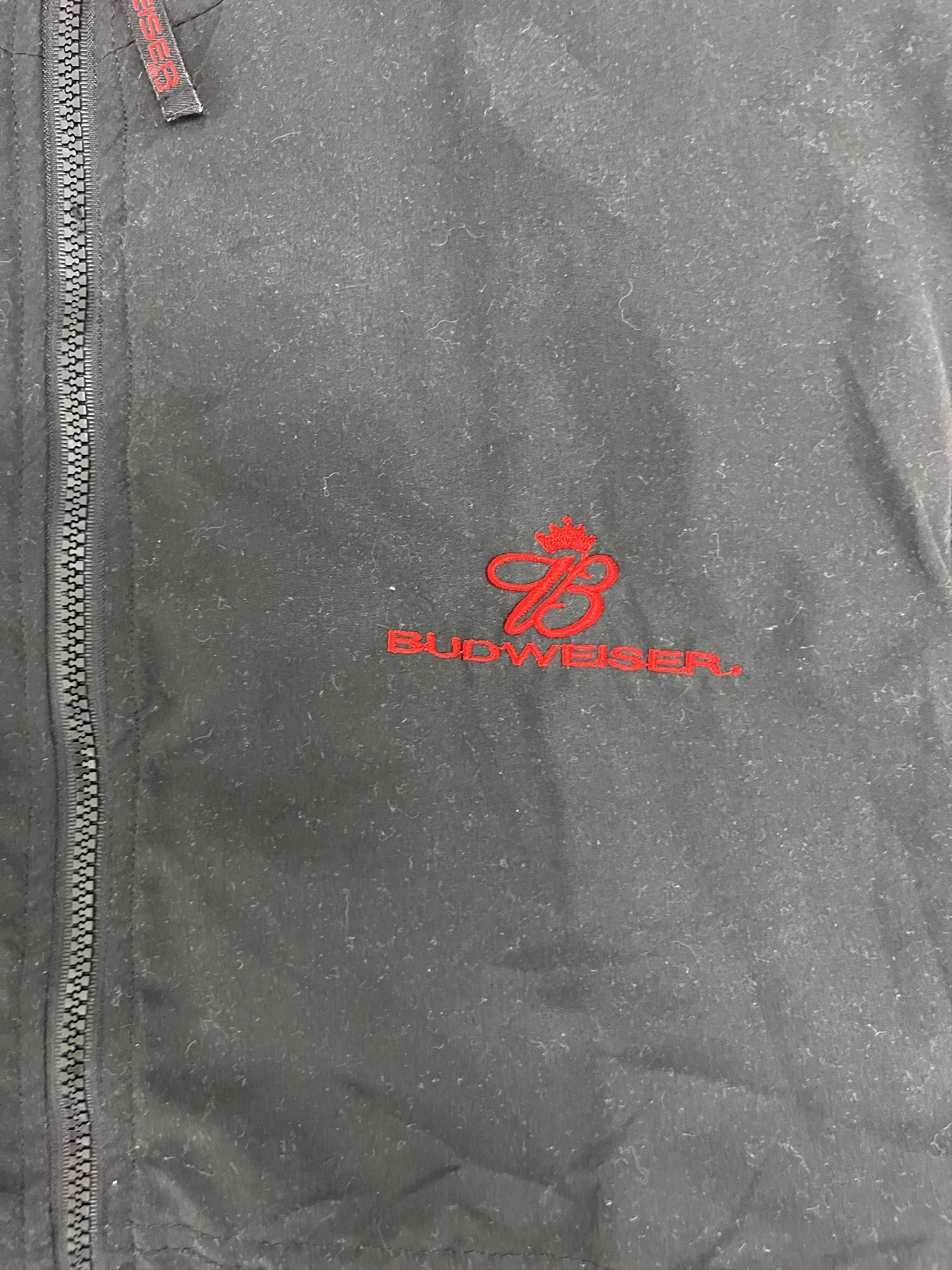 Vintage Budweiser Reversible Graphic Fleece Vintage Vest Jacket Size US XL / EU 56 / 4 - 2 Thumbnail