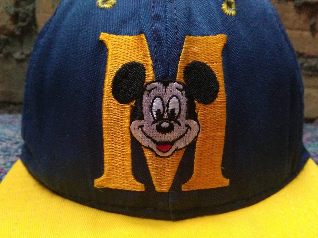Mickey Mouse × Vintage Vintage Mickey Mouse Cap Hat Size ONE SIZE - 2 Thumbnail