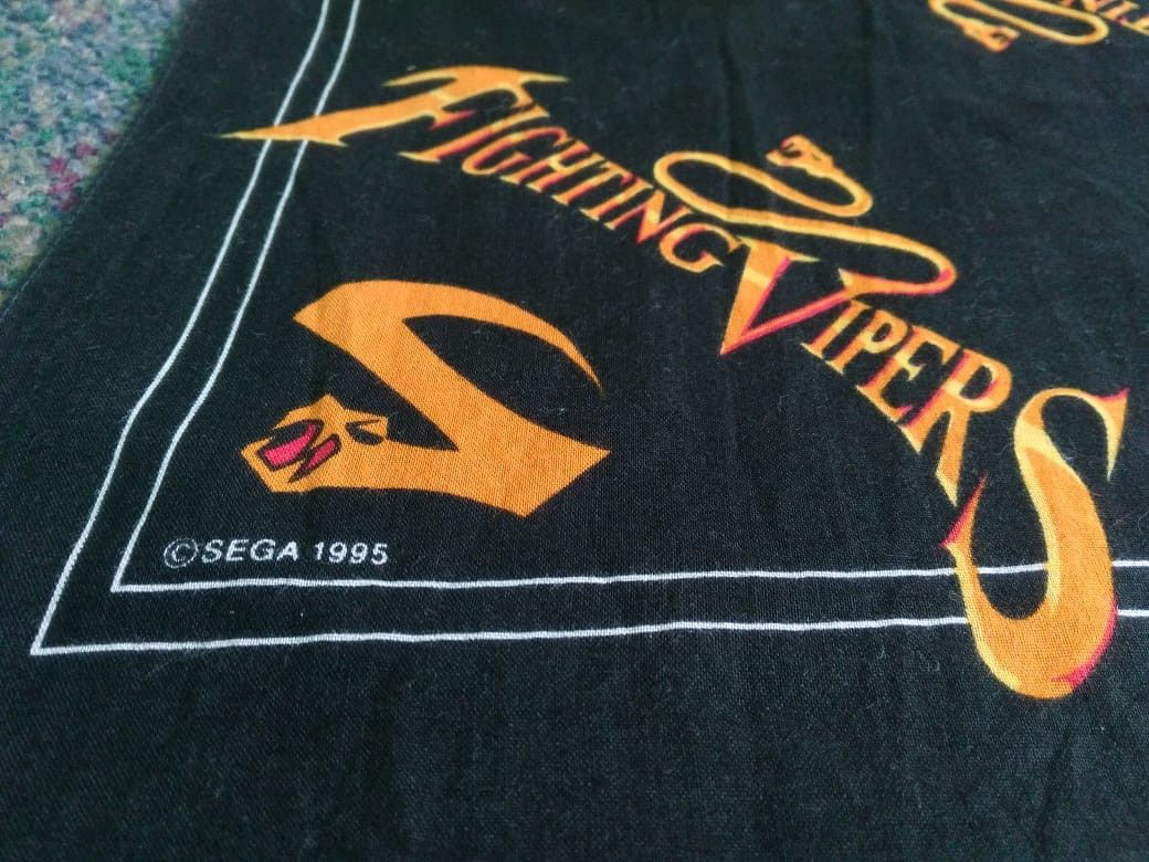 Japanese Brand Vintage SEGA Fighting Vipers Bandana Handkerchief Size ONE SIZE - 2 Thumbnail