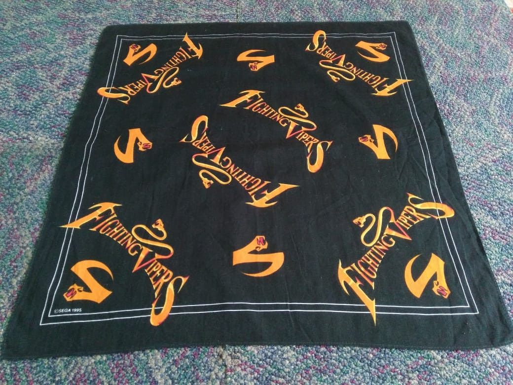 Japanese Brand Vintage SEGA Fighting Vipers Bandana Handkerchief Size ONE SIZE - 1 Thumbnail