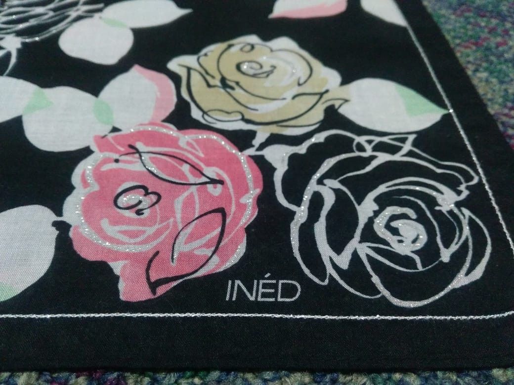 Japanese Brand × Yohji Yamamoto Ined Handkerchief Yohji Yamamoto Handkerchief Size ONE SIZE - 1 Thumbnail