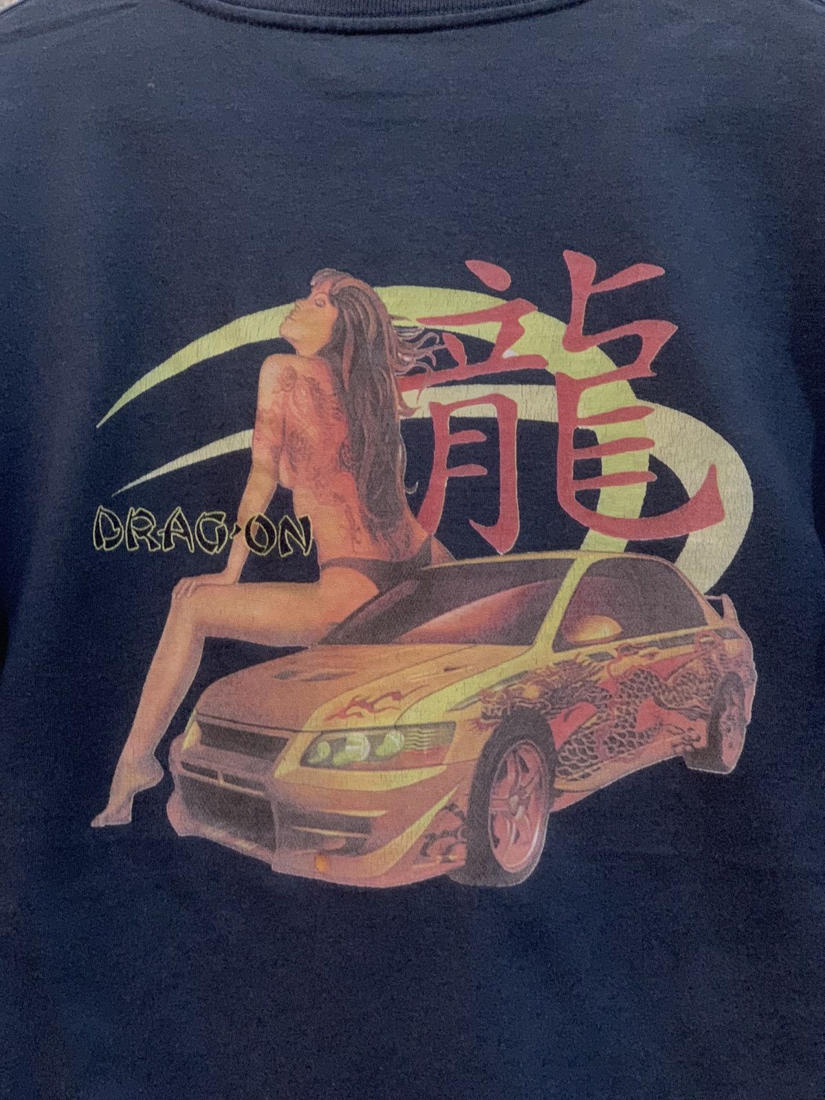 Vintage Vintage Dragon Racing printed tee Size US S / EU 44-46 / 1 - 3 Thumbnail