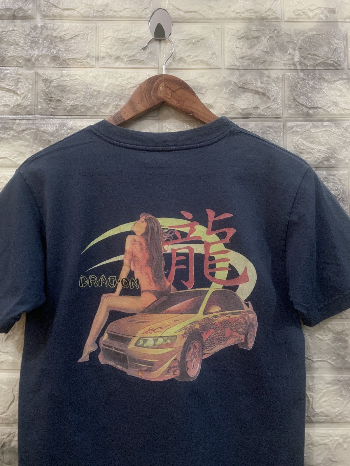 Vintage Vintage Dragon Racing printed tee Size US S / EU 44-46 / 1 - 1 Thumbnail