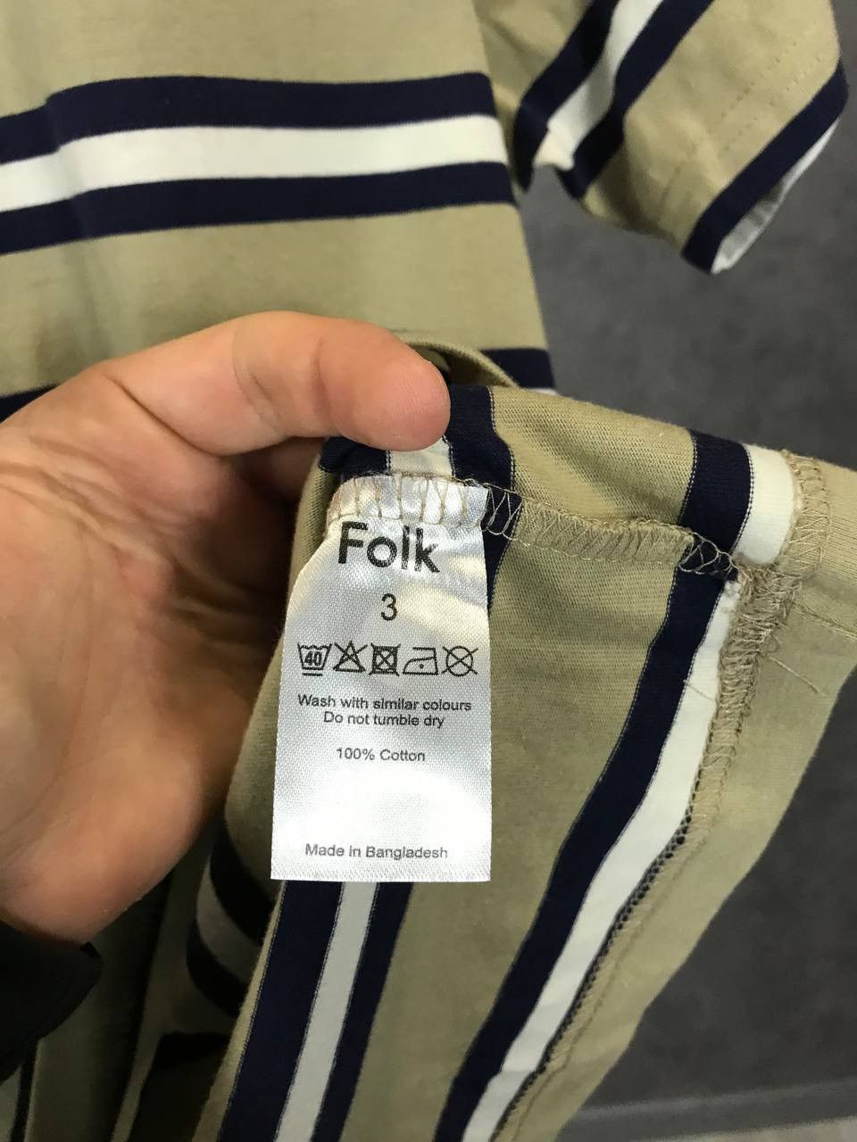 Folk Folk streetwear multicolor tee Size US M / EU 48-50 / 2 - 4 Thumbnail
