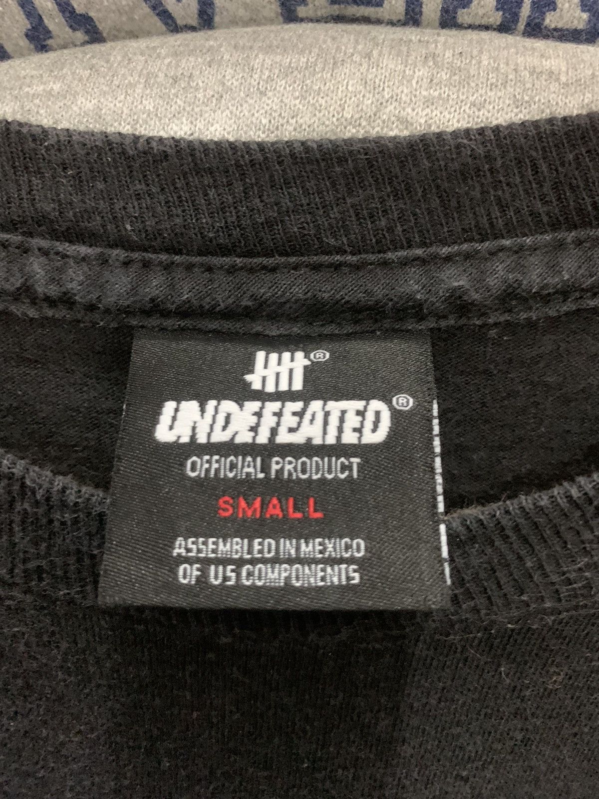 Undefeated Undefeated big Logo black t-shirt Size US S / EU 44-46 / 1 - 5 Thumbnail