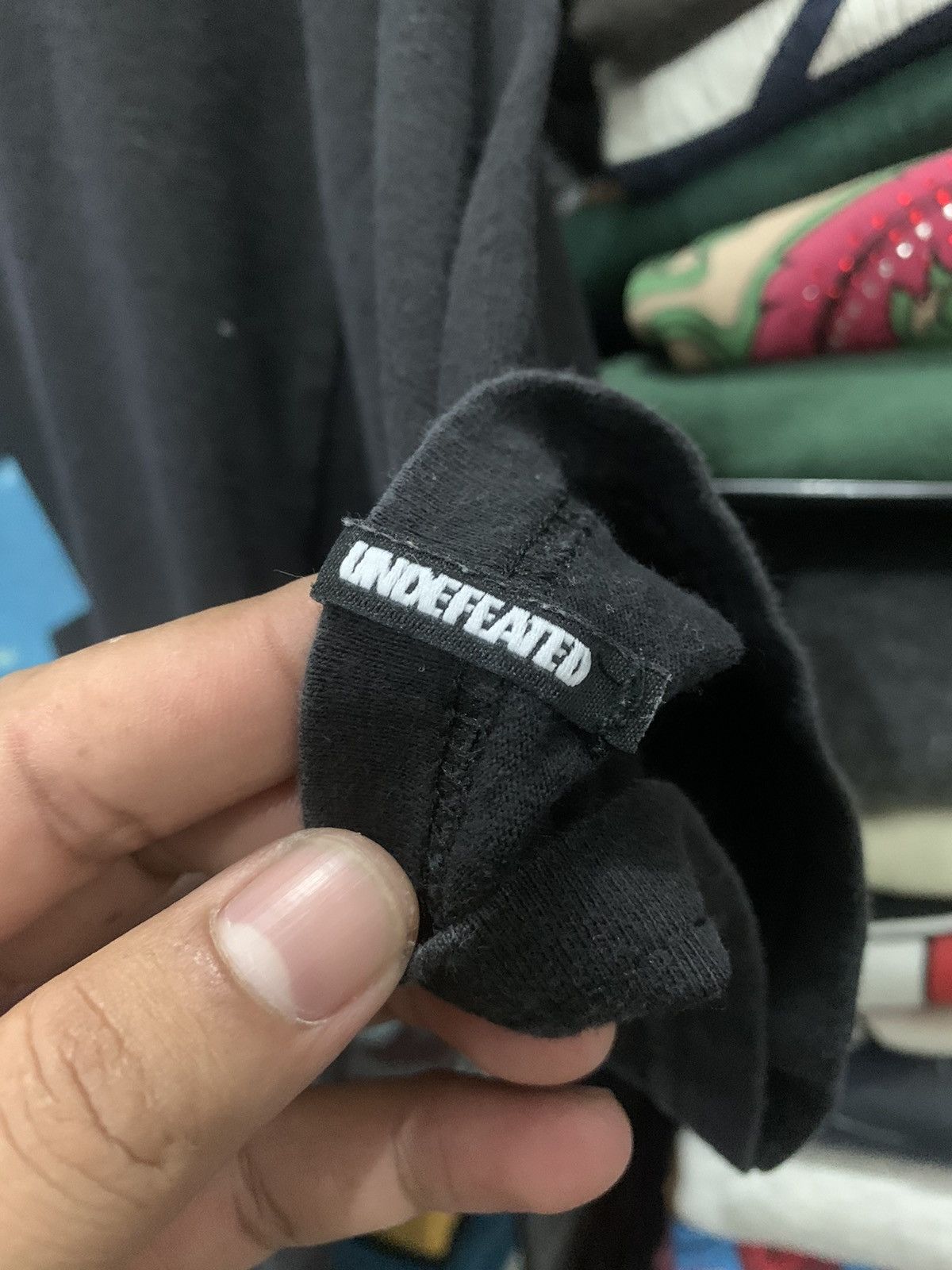 Undefeated Undefeated big Logo black t-shirt Size US S / EU 44-46 / 1 - 8 Thumbnail
