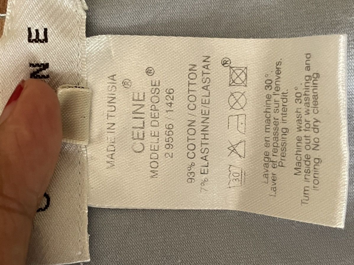 Celine Celine Tshirt Size L / US 10 / IT 46 - 3 Thumbnail