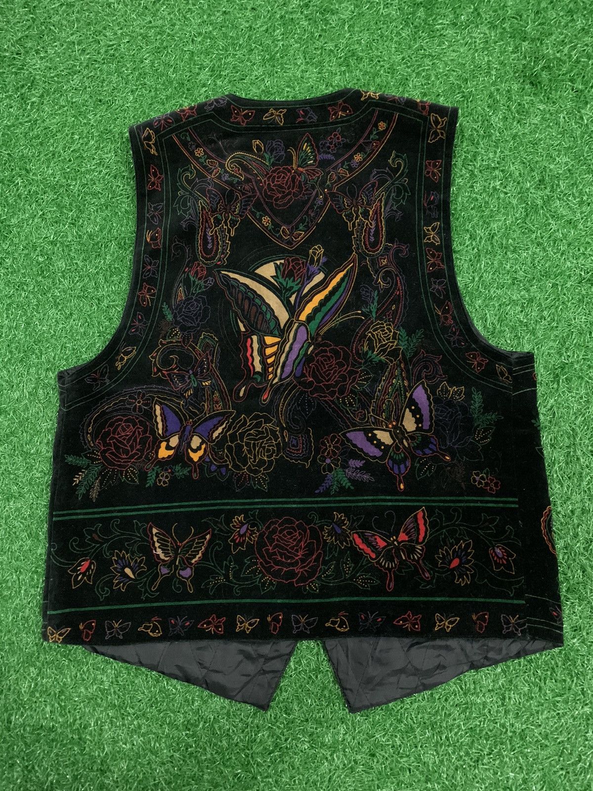 Japanese Brand BUTTERFLY DESIGN VEST NICE DESIGN Size US M / EU 48-50 / 2 - 2 Thumbnail