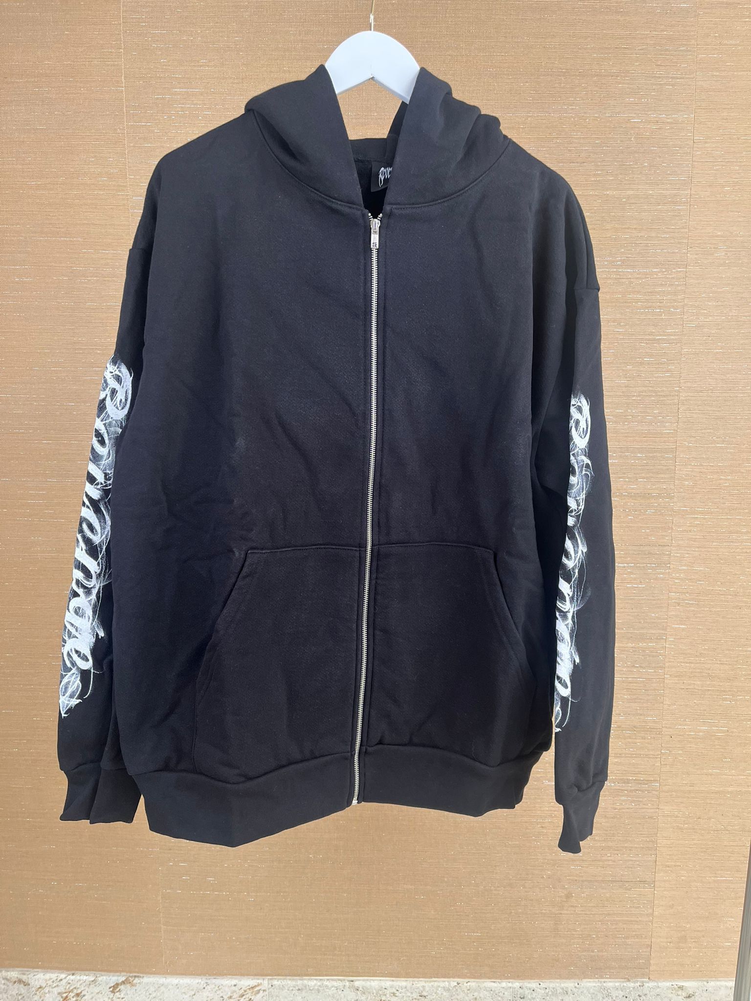 image of Revenge Zip Up Hoodie In Black, Men's (Size XL)