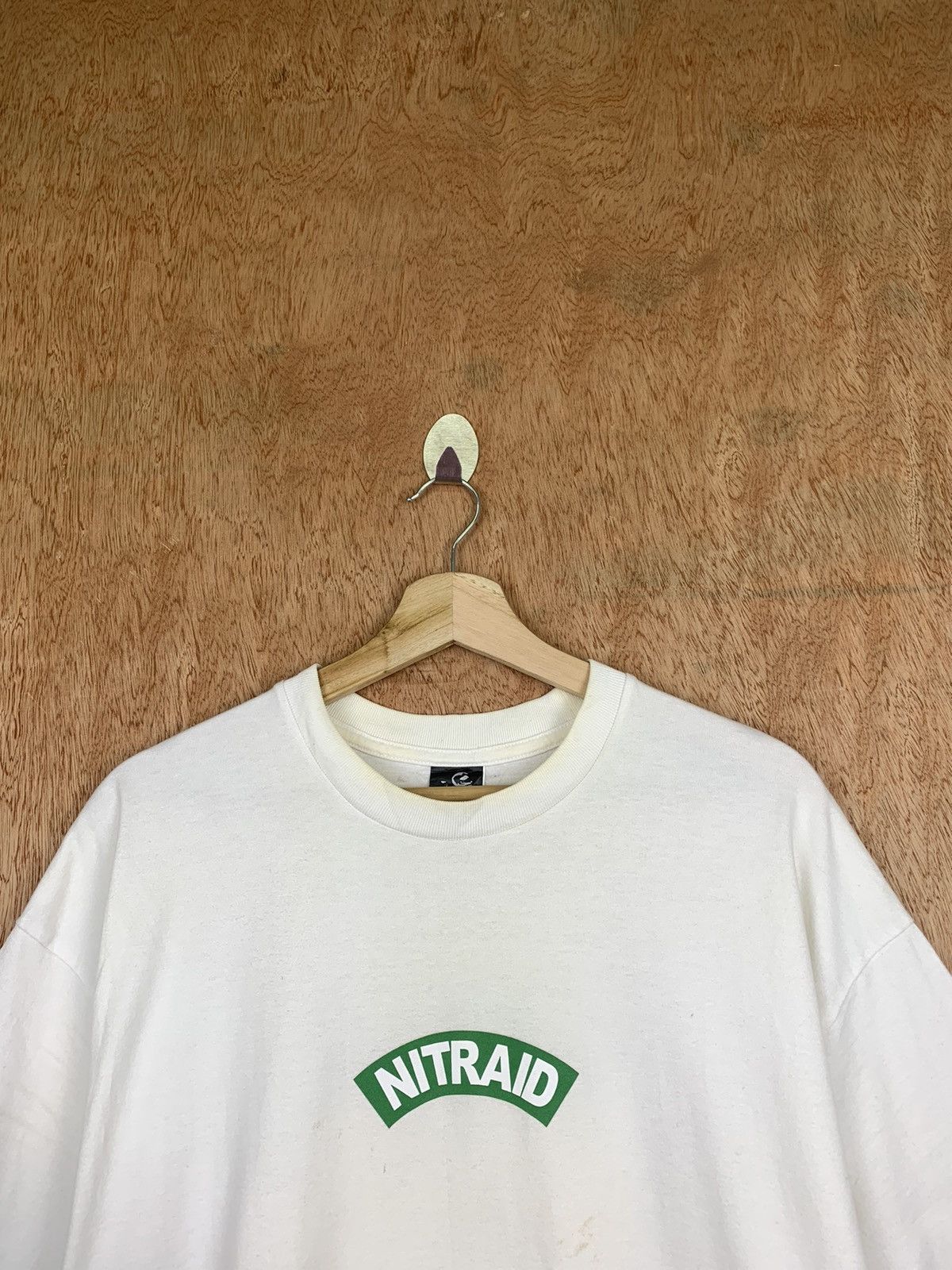 Japanese Brand × Nitraid × Vintage Vintage Nitraid white Tshirt Size US XXL / EU 58 / 5 - 9 Thumbnail