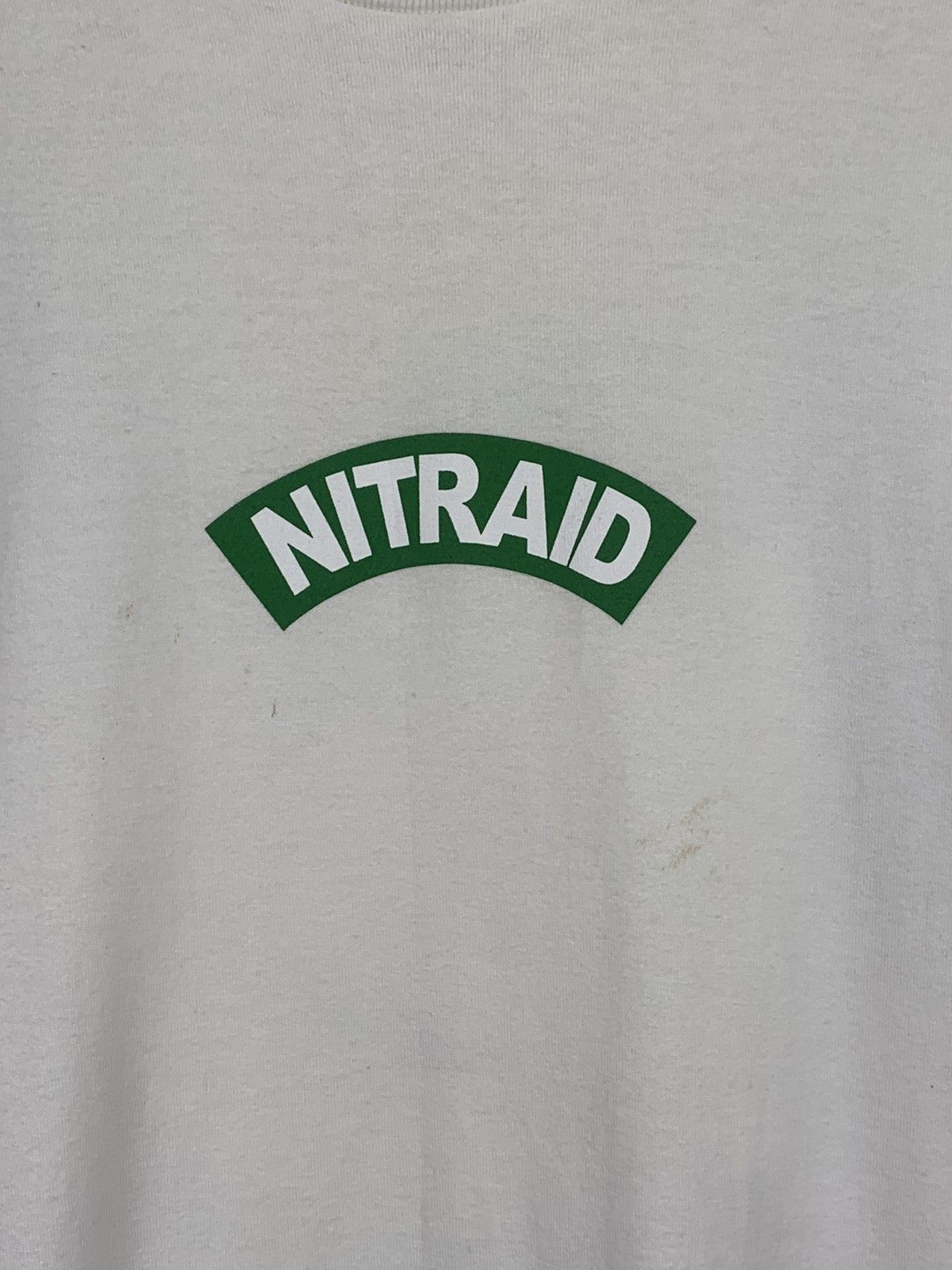 Japanese Brand × Nitraid × Vintage Vintage Nitraid white Tshirt Size US XXL / EU 58 / 5 - 10 Thumbnail