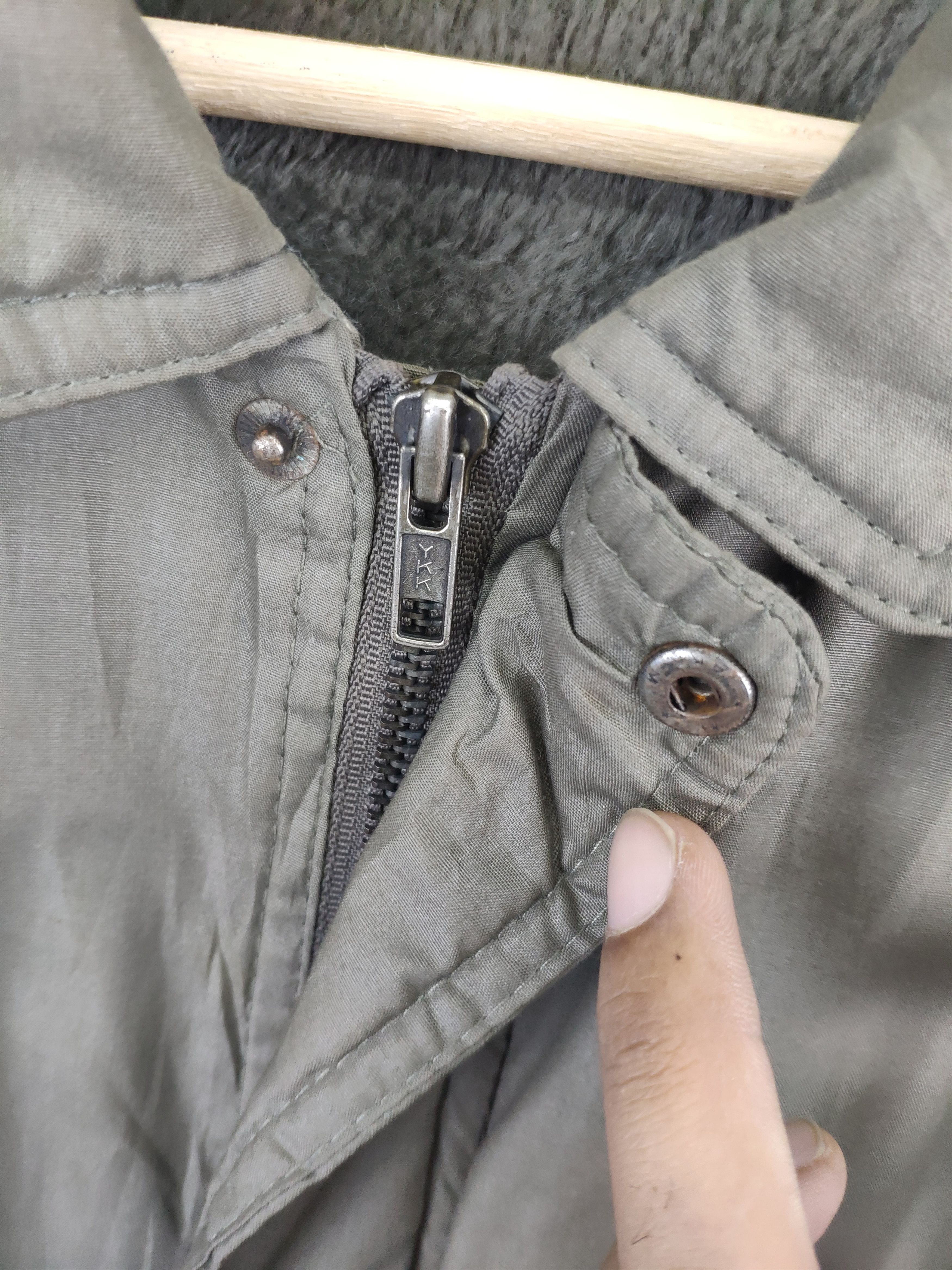 Japanese Brand × Vintage Vintage Military Jacket Style Unbranded Size US L / EU 52-54 / 3 - 19 Thumbnail