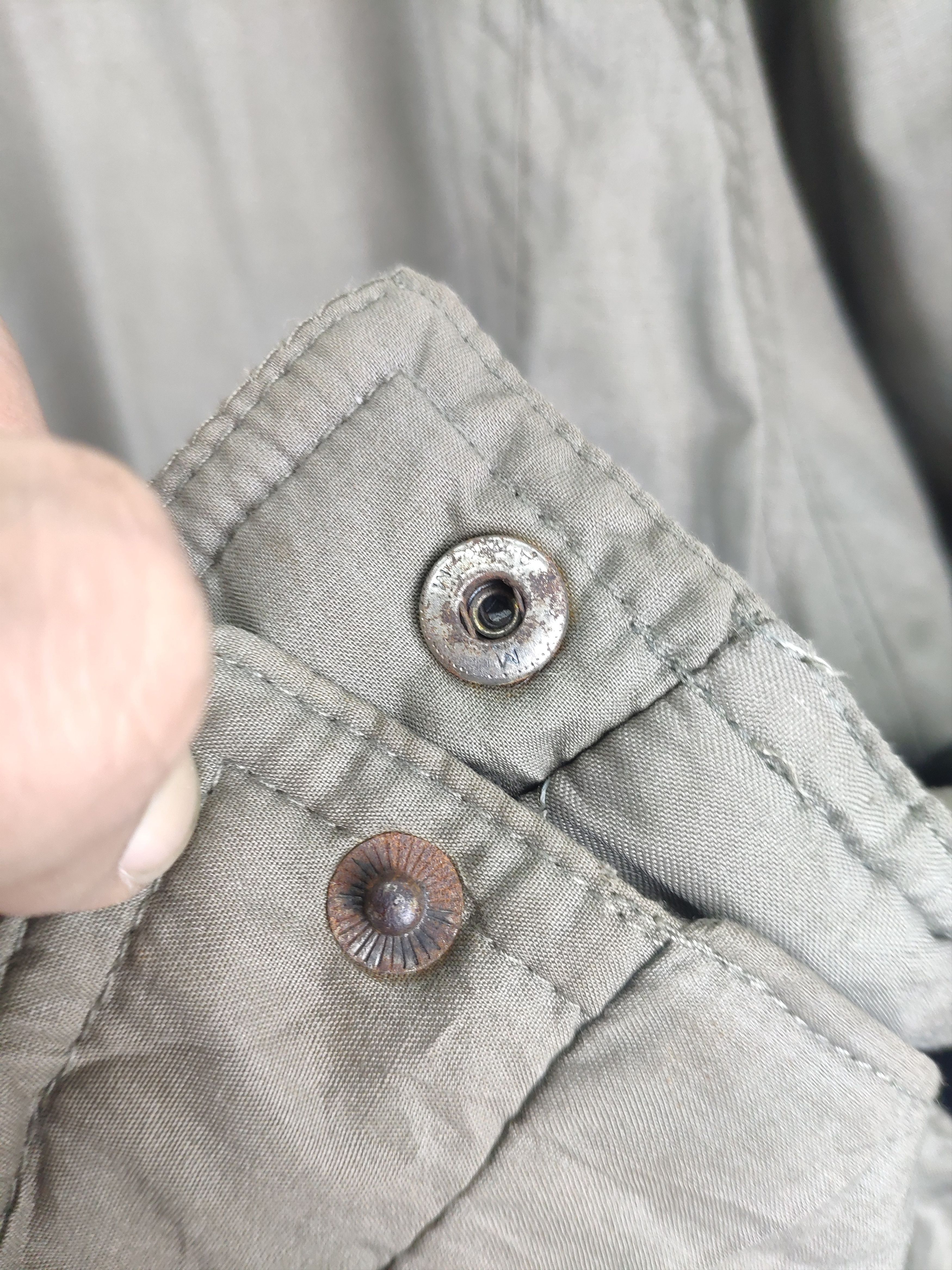 Japanese Brand × Vintage Vintage Military Jacket Style Unbranded Size US L / EU 52-54 / 3 - 17 Thumbnail