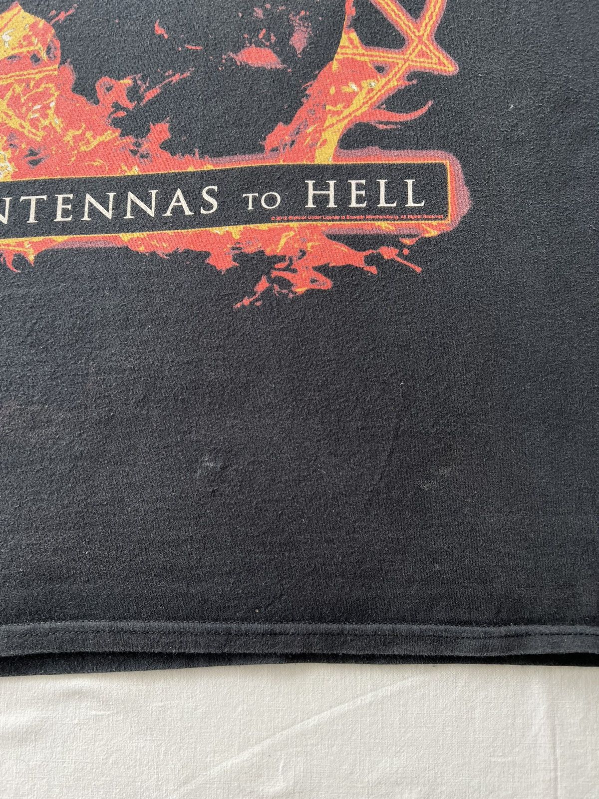 Band Tees Vintage 2012 Slipknot Antennas to Hell Black Tee (Korn) Size US XL / EU 56 / 4 - 8 Thumbnail