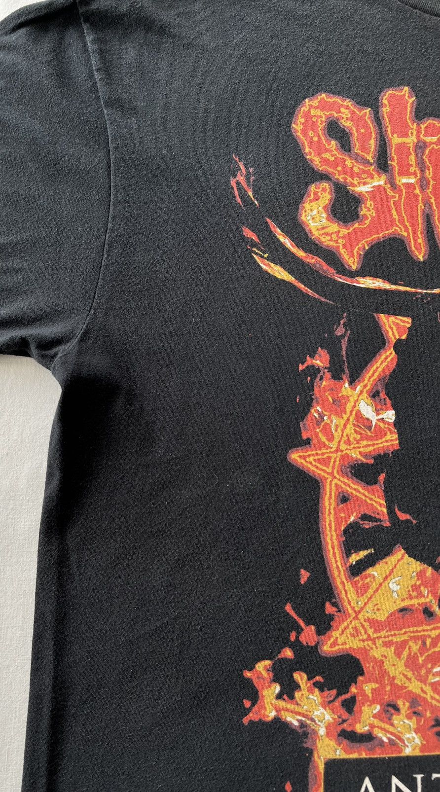 Band Tees Vintage 2012 Slipknot Antennas to Hell Black Tee (Korn) Size US XL / EU 56 / 4 - 6 Thumbnail