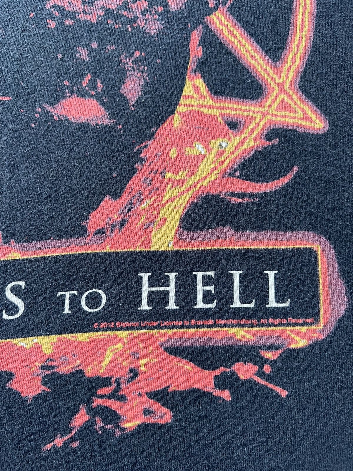Band Tees Vintage 2012 Slipknot Antennas to Hell Black Tee (Korn) Size US XL / EU 56 / 4 - 5 Thumbnail