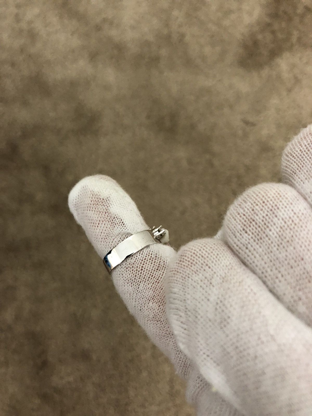 Dior CD floral ring size 5