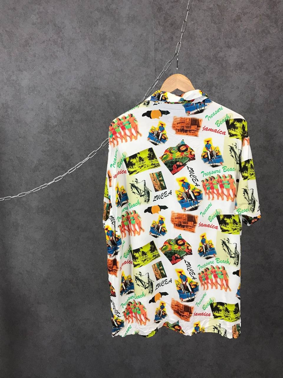 Other Hawaiian crazy overprinted shirt Size US XL / EU 56 / 4 - 5 Thumbnail