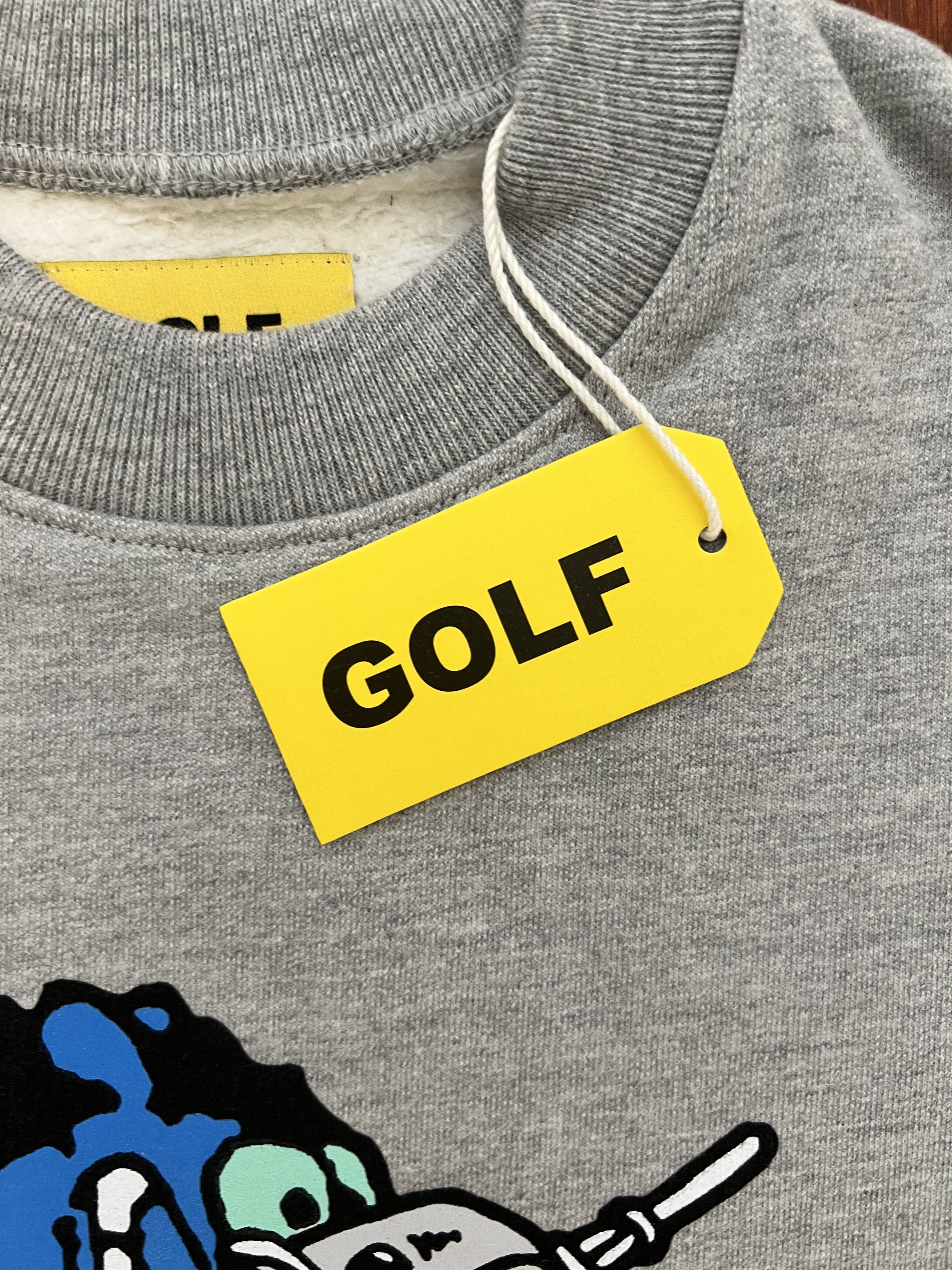 Golf Wang 💚 Golf Wang Nate Crewneck Grey Small Size US S / EU 44-46 / 1 - 5 Thumbnail