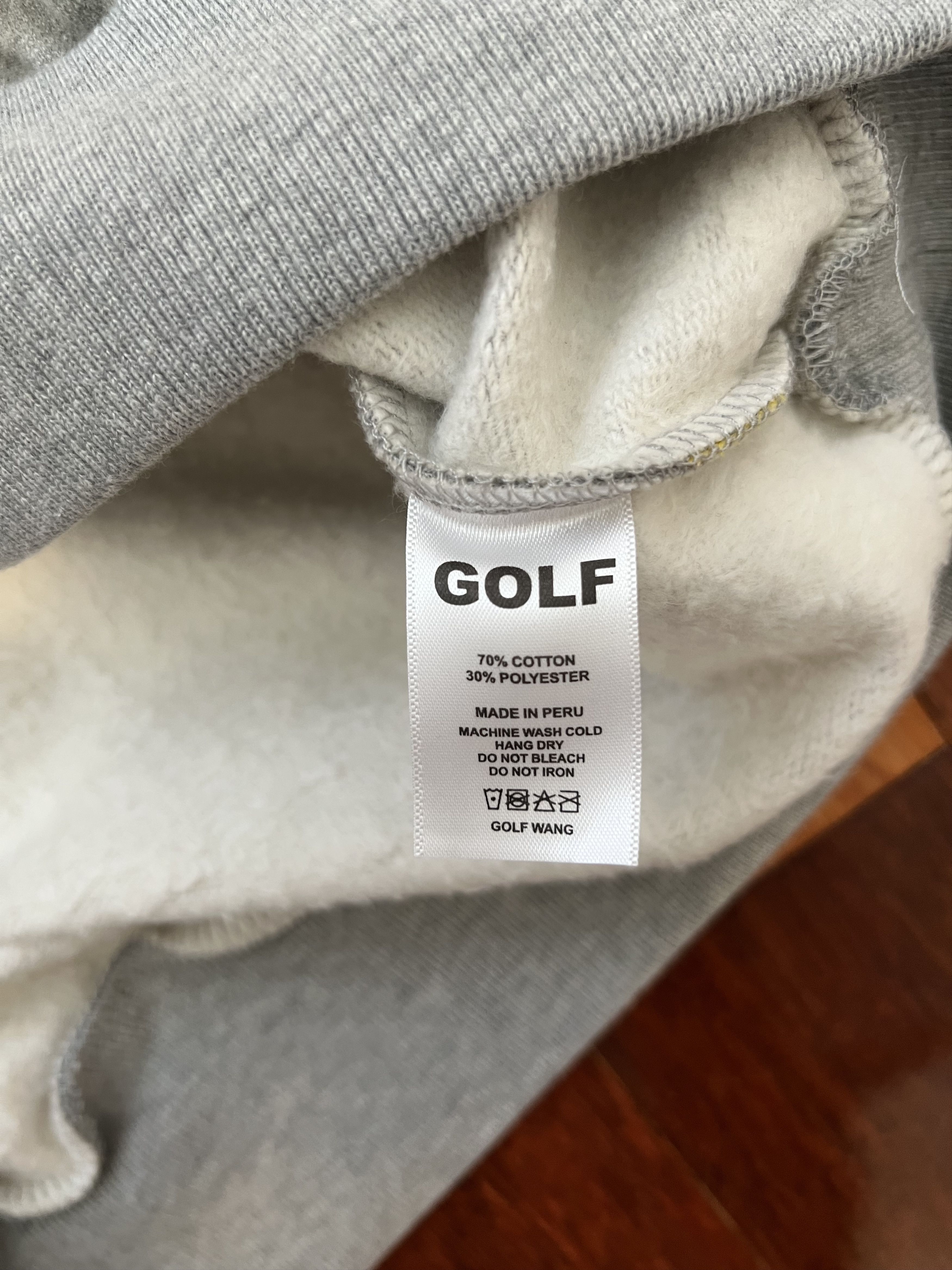 Golf Wang 💚 Golf Wang Nate Crewneck Grey Small Size US S / EU 44-46 / 1 - 7 Thumbnail