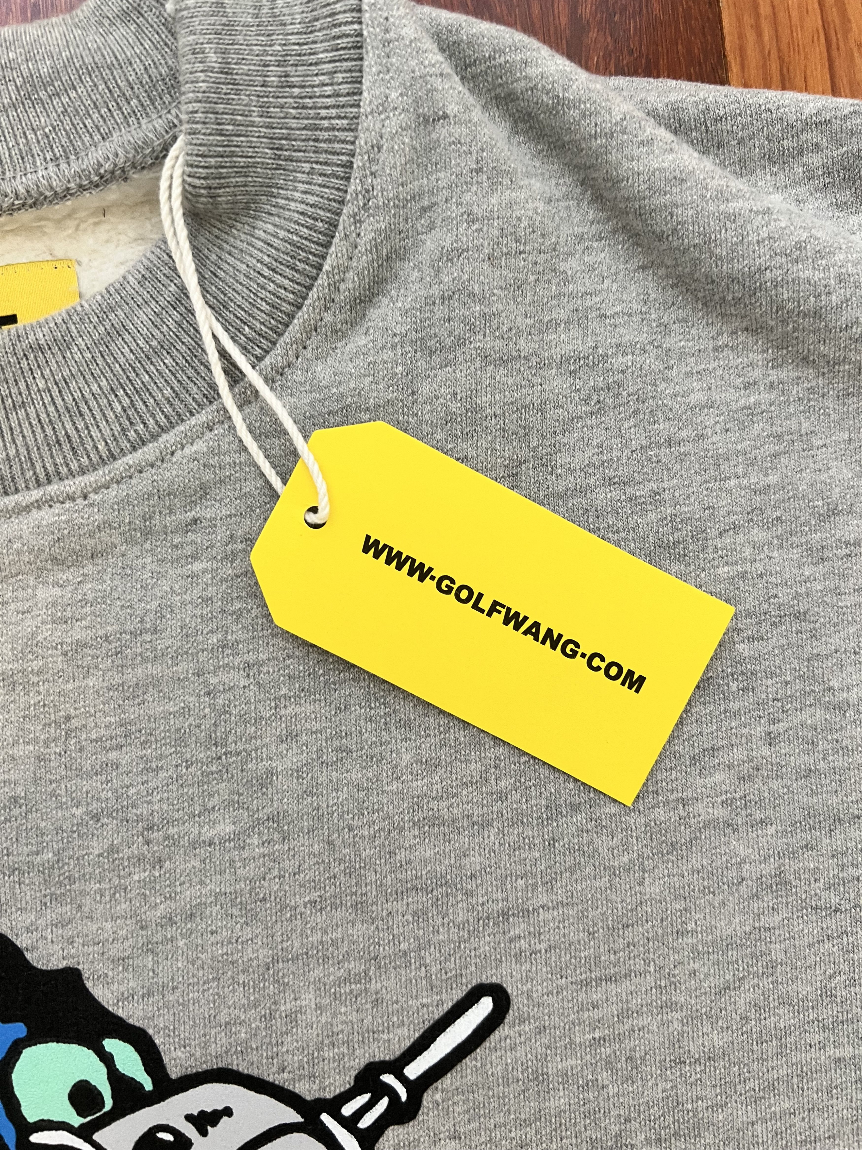 Golf Wang 💚 Golf Wang Nate Crewneck Grey Small Size US S / EU 44-46 / 1 - 6 Thumbnail