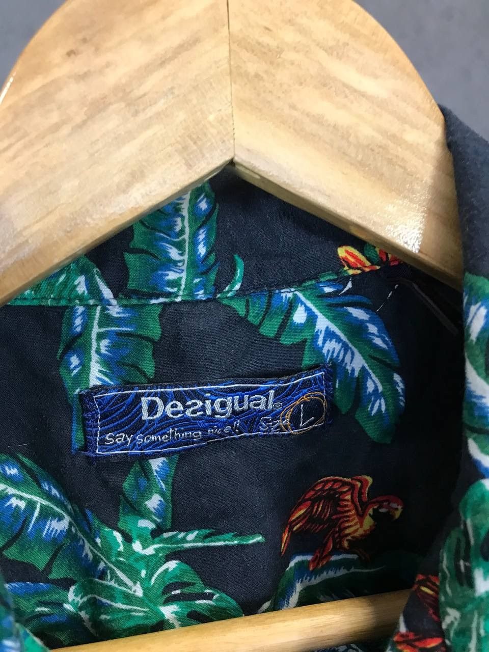 Desigual Desigual designer Hawaiian crazy shirt Size US L / EU 52-54 / 3 - 3 Thumbnail
