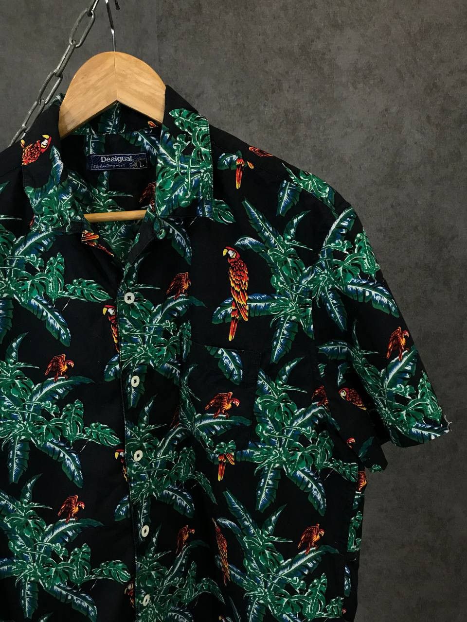 Desigual Desigual designer Hawaiian crazy shirt Size US L / EU 52-54 / 3 - 2 Thumbnail