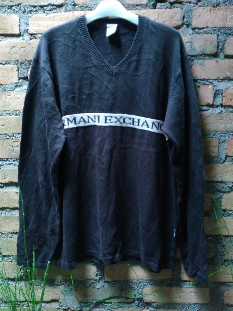 Armani Exchange Armani Exchange Sweater Armani Exchange Knit Size US L / EU 52-54 / 3 - 1 Thumbnail