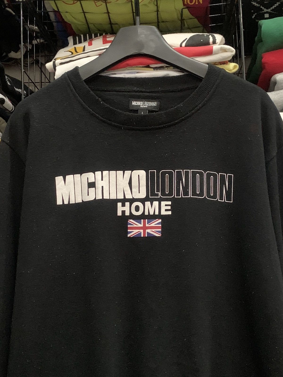 Michiko Koshino London MICHIKO LONDON BIG LOGO SWEATSHIRT Size US L / EU 52-54 / 3 - 2 Thumbnail
