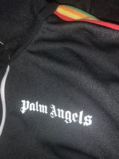 RAINBOW TRACK JACKET in black - Palm Angels® Official