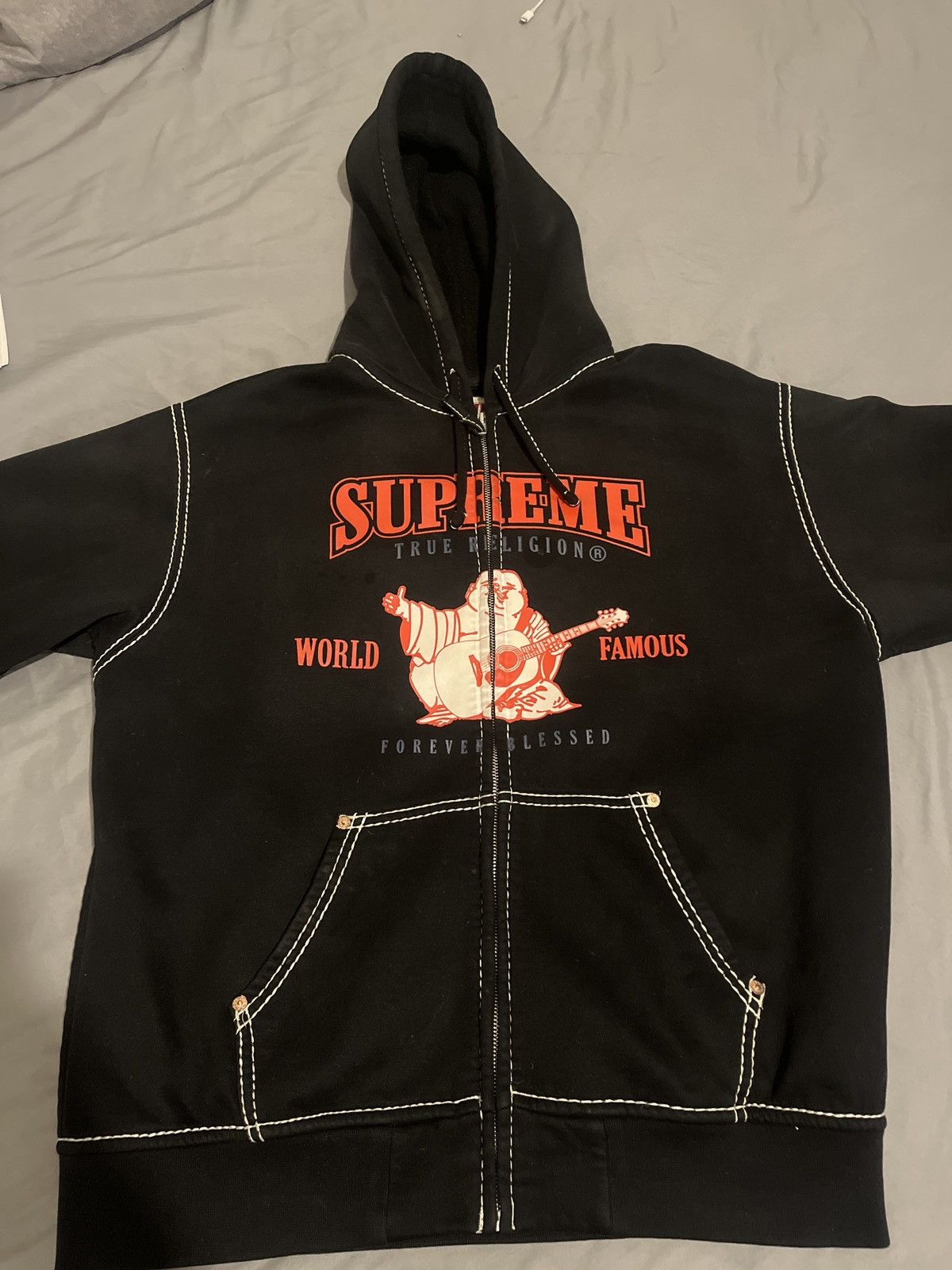 Supreme True Religion Hoodie | Grailed